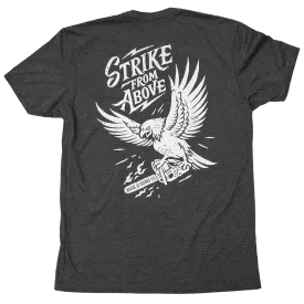 Strike From Above - Heather Charcoal Tee