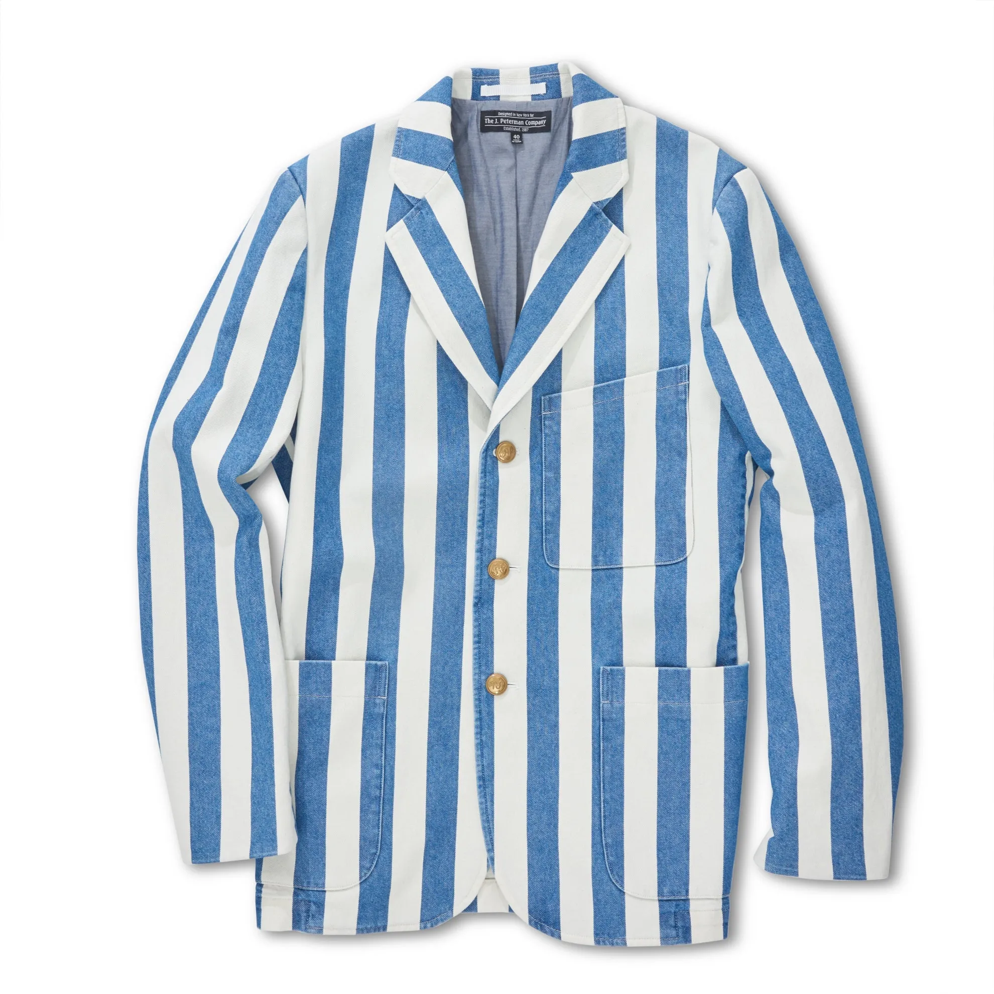 Striped Regatta Club Blazer