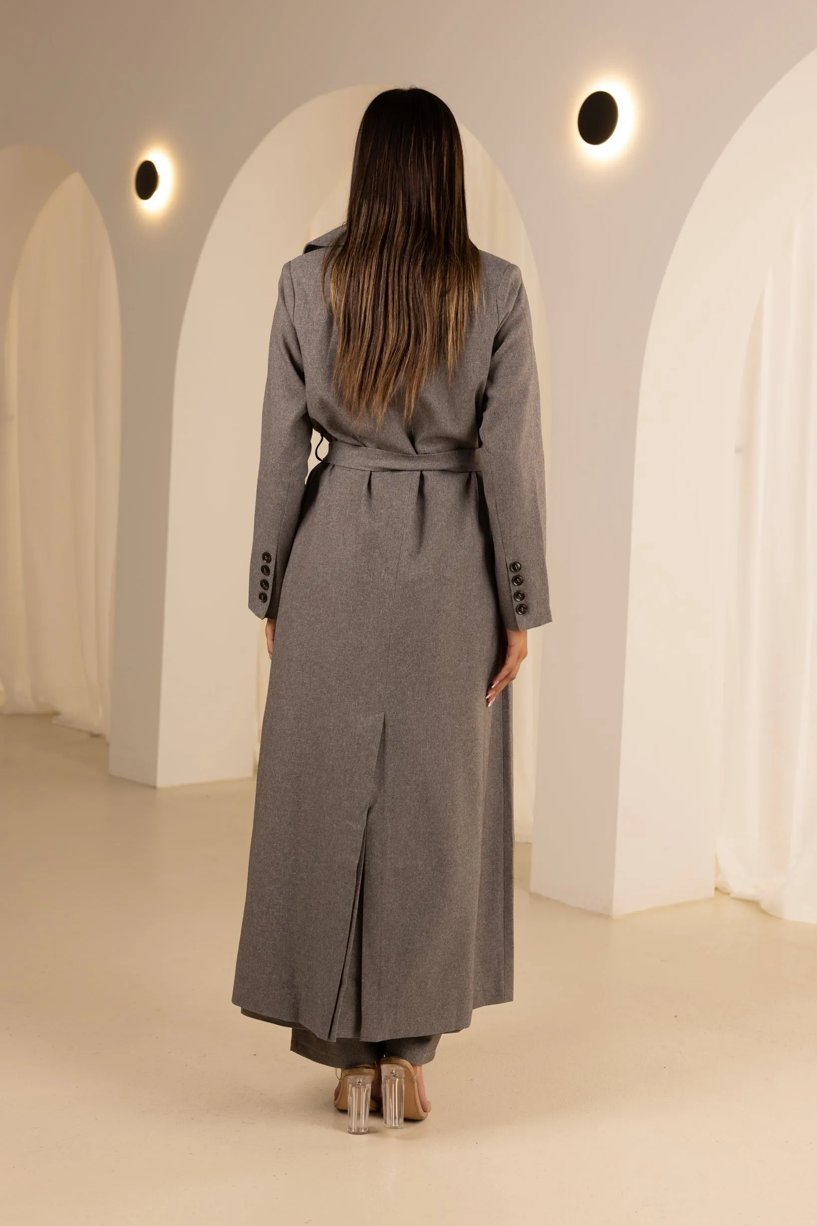 The Grand Maxi Suit Trench