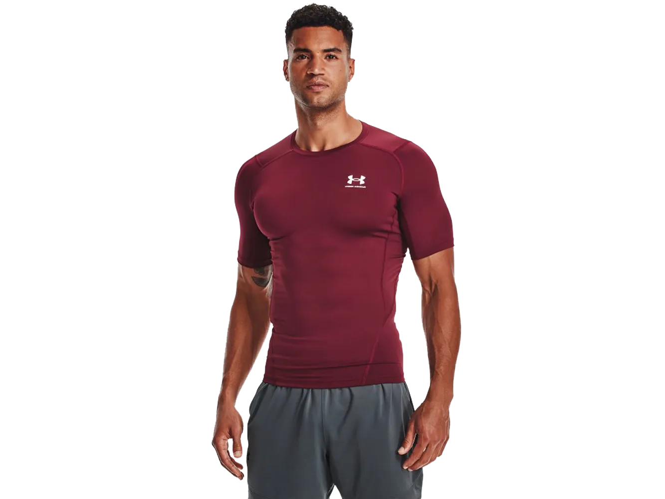 UA Men's HeatGear® Armour Short Sleeve