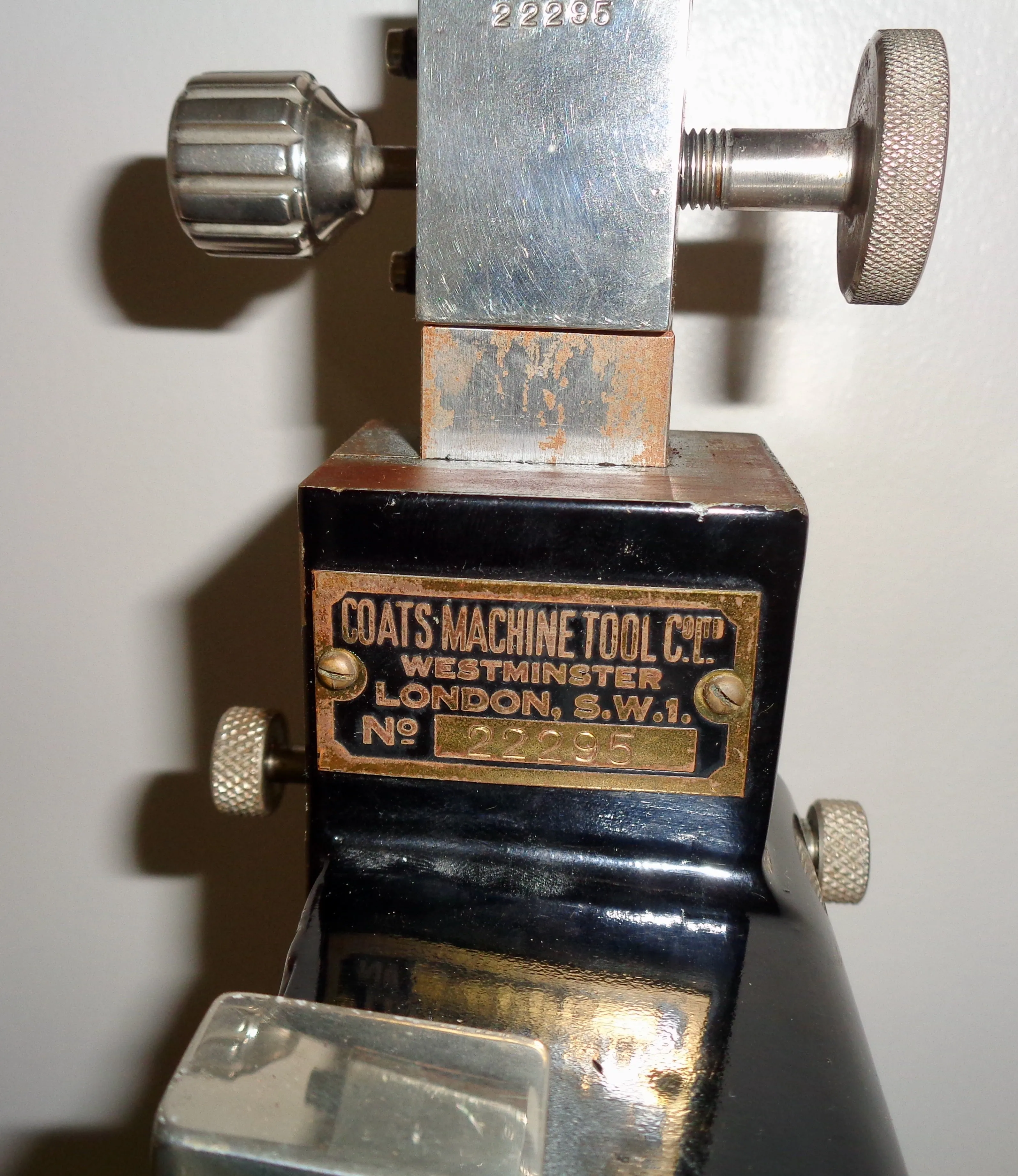 Vintage Scleroscope Hardness Tester By Coats Tool Company