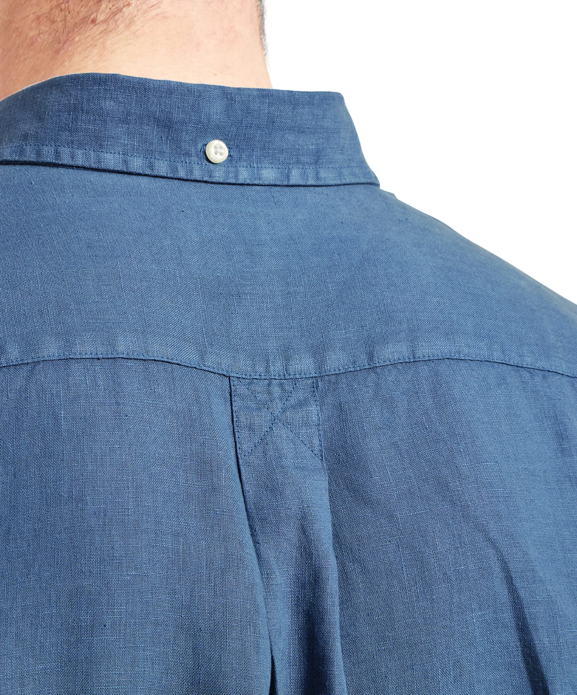 Walsingham Linen Shirt - French Navy