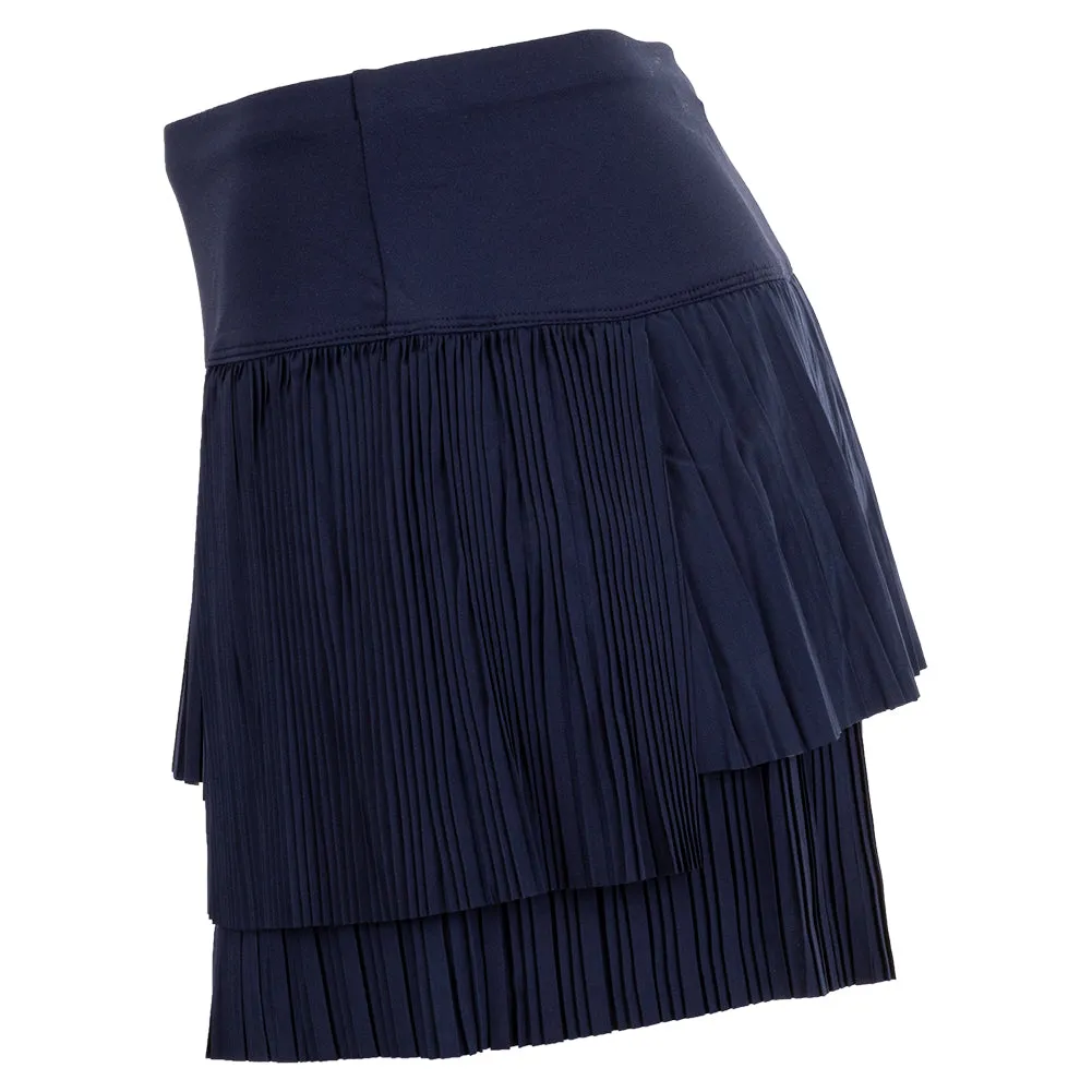 Women's Long Free Spirit Pleated Tennis Skort