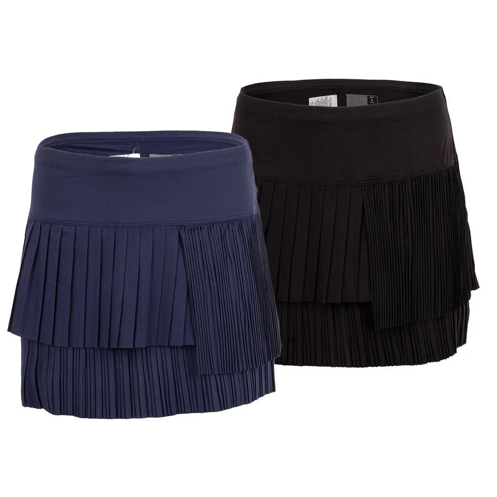 Women's Long Free Spirit Pleated Tennis Skort