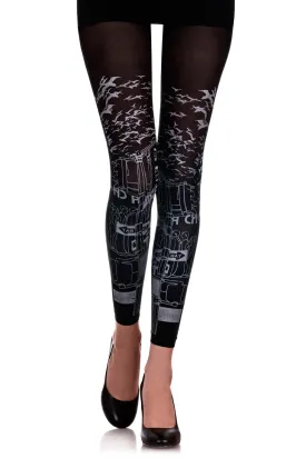 ZOHARA ONE WAY Black Leggings